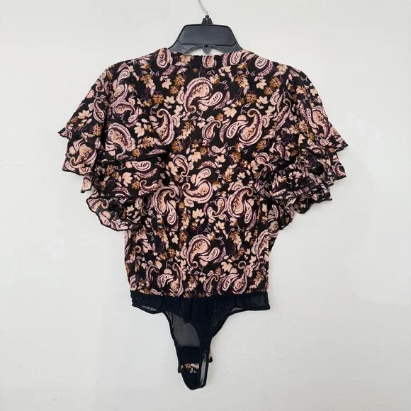 Free People Intimately - Call Me Later Printed Bodysuit - Picture 6 of 6